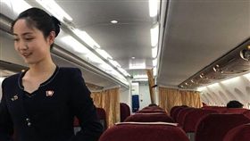 北韓出動「正妹空姐」服務外媒　「油炸鱉」登午宴菜單
圖／翻攝自twitter