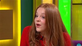 一名16歲女孩哈莉貝特（Harley Bird）靠著「賣聲」，月收就能突破新台幣200萬。而她所配音的主角就是英國學前動畫《粉紅豬小妹》（Peppa Pig）的主角「佩佩豬」。（圖／翻攝自This Morning《YouTube》）