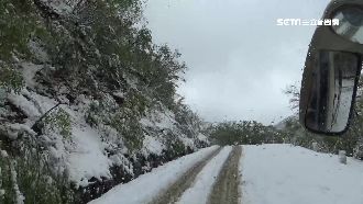 三立主播進朝鮮　遇上5月雪困朴達嶺