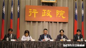 行政院會會後記者會。（圖／記者盧素梅攝）