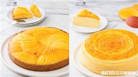 Lady M夏日新品,芒果千層蛋糕。（圖／Lady M提供）
