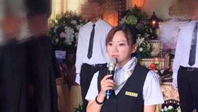 禮儀師。圖／翻攝自廖凱蓁臉書