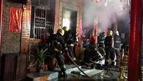 宜蘭廟宇深夜竄火（圖／翻攝自宜蘭知識+臉書）