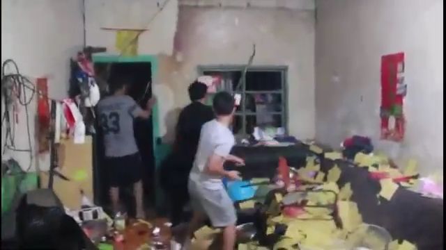虐童姨丈家又被潑漆　公媽廳也不放過