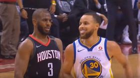 保羅神複製絕招＋慶祝動作　柯瑞笑了
NBA,季後賽,西區冠軍賽,休士頓火箭,Chris Paul,金州勇士,Stephen Curry
https://youtu.be/SJpfz6NL1Eg
http://tv5.espn.com/nba/story/_/id/23598544/chris-paul-gives-steph-curry-shimmy-treatment