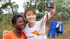 非洲,林心如,台灣世界展望會(圖／翻攝自臉書台灣世界展望會）