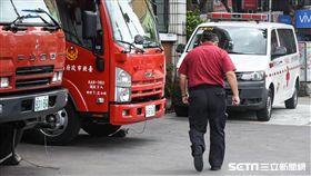 之謙消防專題專用，消防局示意圖、打火弟兄 （圖／記者林敬旻攝）