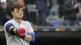 ▲德州遊騎兵韓國強打秋信守生涯175轟追平松井秀喜紀錄。（資料照／美聯社／達志影像）