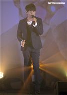 韓星黃致列來台為2018Love Stars台北演唱會宣傳，並會粉絲唱台語歌讓粉絲High翻天。（記者邱榮吉/攝影）