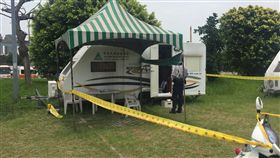 台北,萬華,燒炭,夫妻,黃閔泰,孔文琪,露營車,華中橋。呂品逸攝