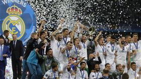 ▲皇家馬德里在歐冠3連霸。（圖／美聯社／達志影像）