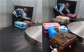 機場地勤超敬業　網友驚：這在台灣？
（圖／翻攝自爆料公社臉書）