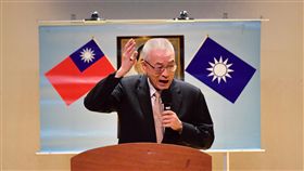 吳敦義出席國民黨台北市黨部黨慶大會國民黨台北市黨部暨信義區黨部聯合慶祝建黨123週年黨慶大會25日上午在台北市議會舉行，國民黨主席吳敦義出席致詞。中央社記者王飛華攝　106年11月25日