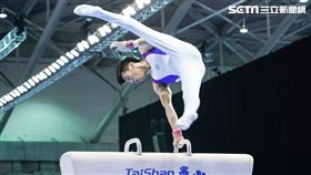 0823 世大運男子體操單項鞍馬，李智凱　圖／記者林敬旻攝