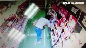 趙女一連竊取2家藥妝店，事後還到派出所報案，遭到警員一眼認出後逮捕，訊後依竊盜罪函送法辦（翻攝畫面）