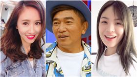 吳宗憲,Sandy,吳姍儒,陳沂（合成圖/記者李家紘攝、翻攝自臉書）