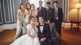 「Twins」成員阿嬌（鍾欣潼）於美國時間25日，與「醫界王陽明」賴弘國在洛杉磯舉行婚宴 圖/英皇娛樂提供