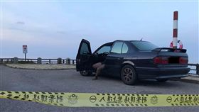 新北,淡金公路,陳屍,車子,金山,停車場（圖／翻攝北海岸全民聯盟公社）