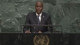 16:9
海地總統支持台灣參與聯合國海地總統摩依士美東時間21日在聯大總辯論中發言，期盼聯合國為台灣開啟機會之窗。（取自聯合國官網）中央社記者黃兆平紐約傳真  106年9月22日