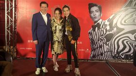 蕭敬騰、陳嵐、向華強。（圖／記者楊凱婷攝影）