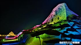 福隆國際沙雕藝術季,點亮福隆,夜間沙雕展。（圖／福容大飯店福隆提供）