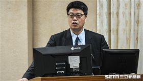 陸委會副主委邱垂正出席國防及外交委員會備詢。 （圖／記者林敬旻攝）