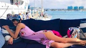 好萊塢華裔女星白靈。(翻攝微博)