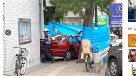 油門、煞車踩錯？9旬嬤開車撞路人1死3傷　警還在查肇因
圖/翻攝自朝日新聞