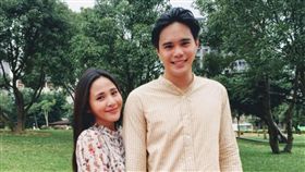 梁文音與老公張念平。（翻攝／臉書）