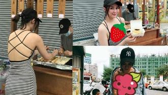 章魚燒用眼睛吃！雪乳妹現身暴動了