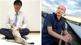 陳其邁、韓國瑜(圖/翻攝自陳其邁、韓國瑜臉書)