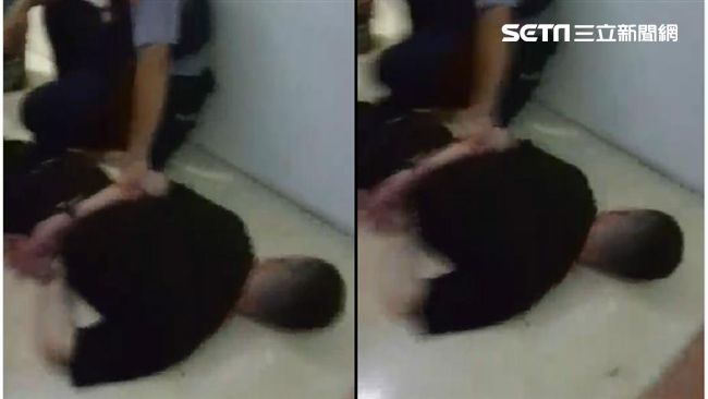 狠男3刀殺死女友　遭逮捕畫面曝光