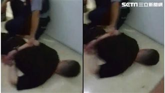 狠男3刀殺死女友　遭逮捕畫面曝光