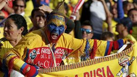 足球賽球迷示意圖。（圖／達志影像）