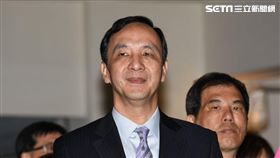 新北市長朱立倫出席民進黨新北市議會幹部交接。 圖／記者林敬旻攝