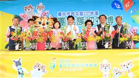 台中花博千人插花（台中市政府提供）