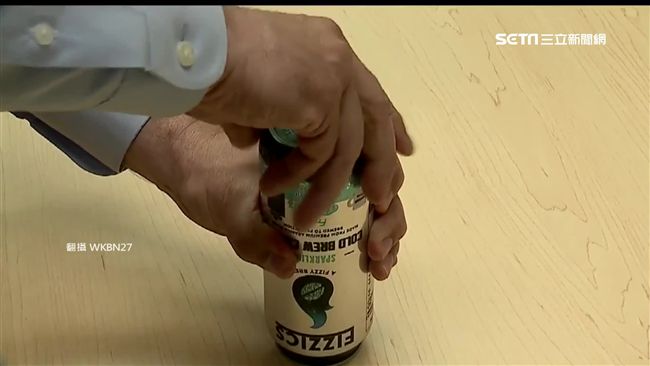 神奇鋁罐轉一轉　常溫咖啡迅速變冰涼