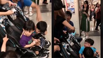 兒子遭怪男隨機巴頭　辣媽回拳網讚翻