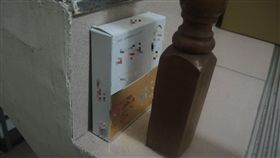 新北市,八里,紙盒,竊盜,監視,妨礙秘密（圖／翻攝畫面）