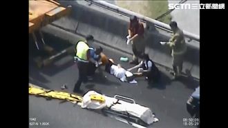 獲報處理故障車　拖吊車駕駛遭撞飛