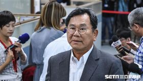 選對會召集人陳明文出席中執會。 （圖／記者林敬旻攝）