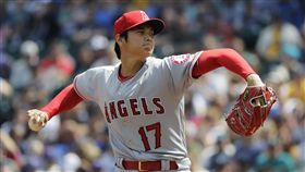 大谷翔平投手先發。（圖／美聯社／達志影像）