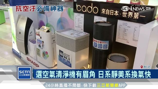 空氣品質差！選「空氣清淨機」有眉角