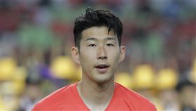 ▲熱刺球星孫興慜接下韓國隊長任務。（資料照／美聯社／達志影像）