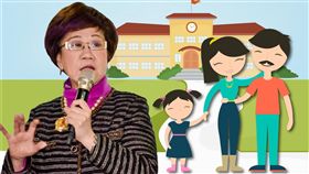 呂秀蓮育兒政見　圖／翻攝自呂秀蓮臉書