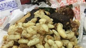 宵夜,鹹酥雞,饕客,蒜頭,大蒜,蜂蛹,配菜（圖／翻攝自臉書爆廢公社）