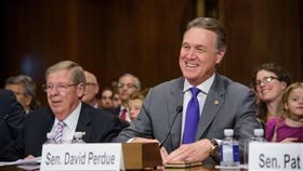 美國喬治亞州共和黨參議員帕度（David Perdue）
圖翻攝自臉書Senator David Perdue