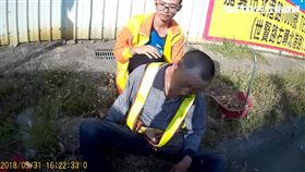 嘉義,熱,中暑,極端高溫,炎熱,中暑,防曬,昏倒,送醫,急救,熱傷害