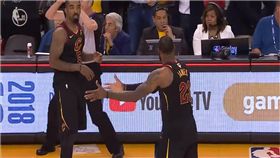 NBA,騎士,LeBron James,J.R. Smith,總冠軍賽,勇騎大戰 圖／翻攝自YouTube