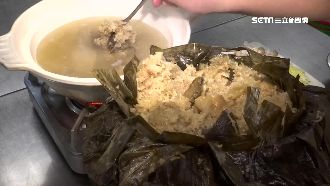 神仙鴨粽拚三吃！加湯熬煮鴨肉粥